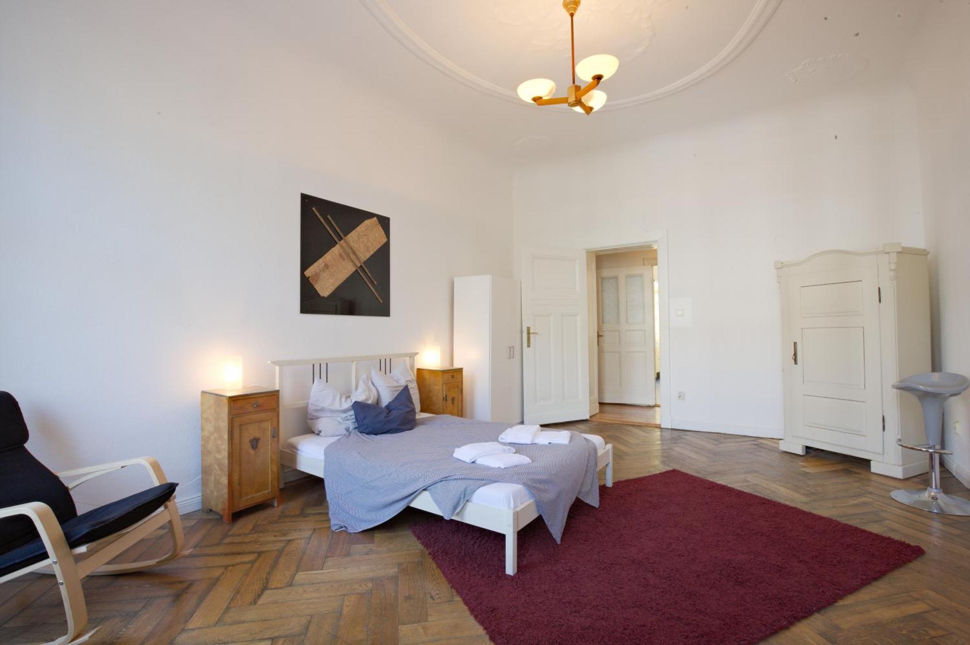 Elegante Altbauwohnung Berlin Exterior foto