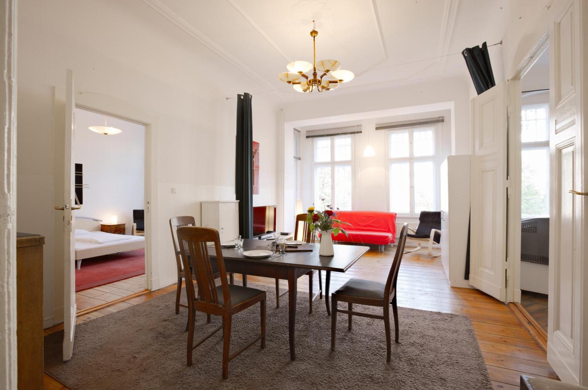 Elegante Altbauwohnung Berlin Exterior foto