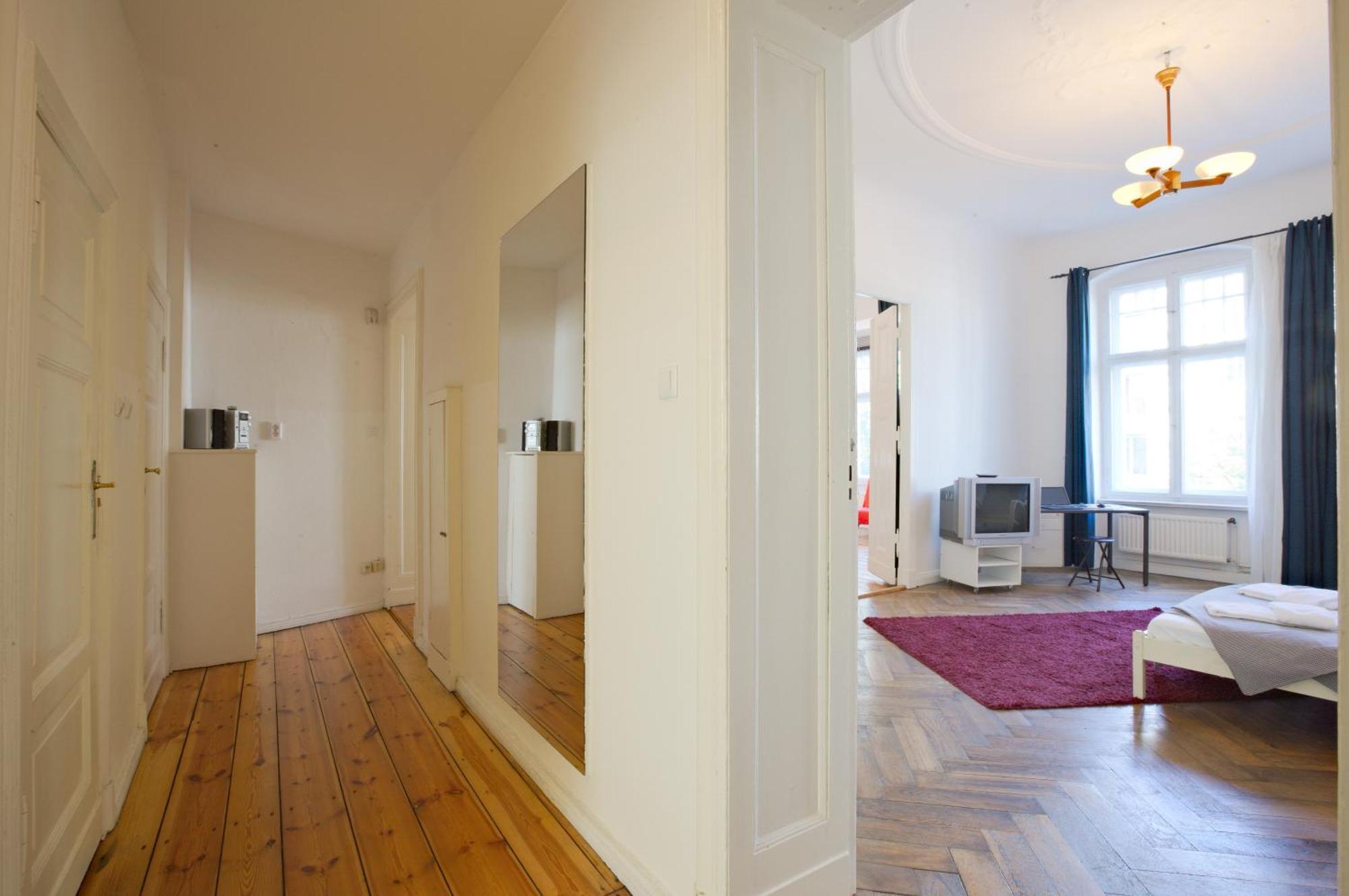 Elegante Altbauwohnung Berlin Exterior foto