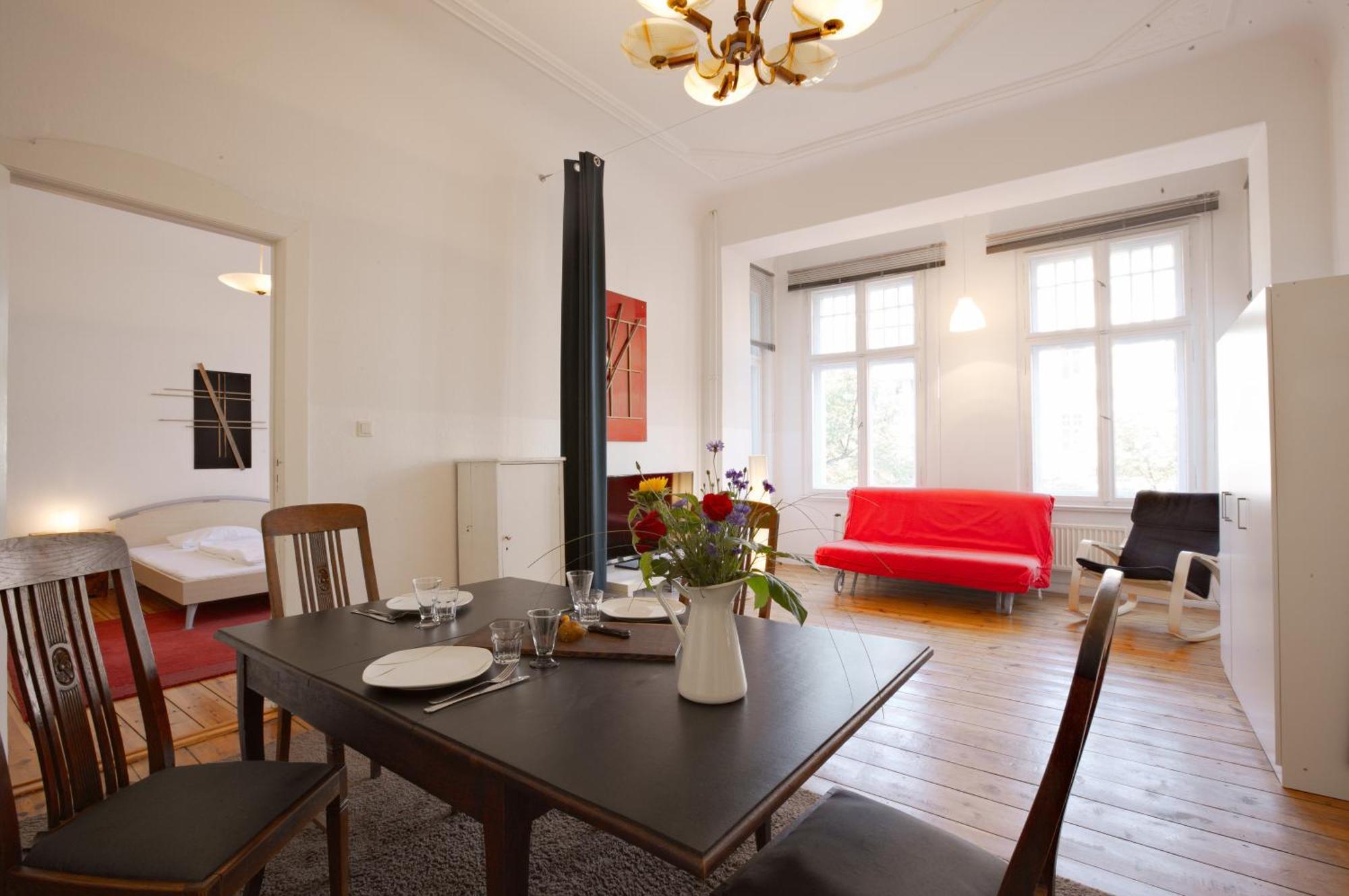 Elegante Altbauwohnung Berlin Exterior foto